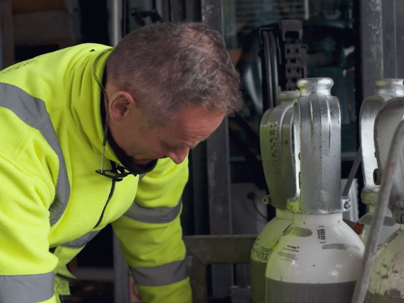 Riskreporter in actie bij Stadsbader Rail