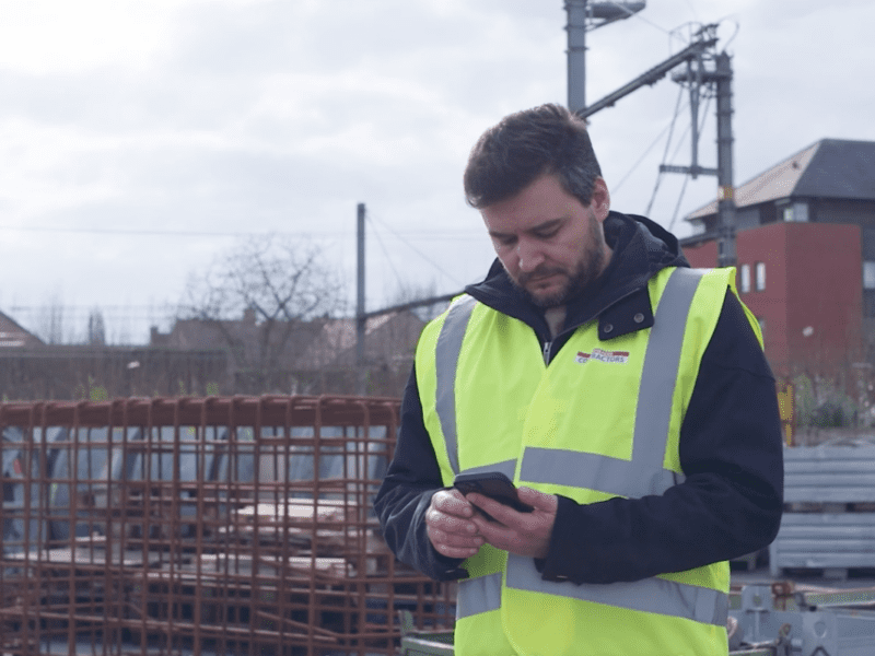 Riskreporter in actie bij Stadsbader Rail